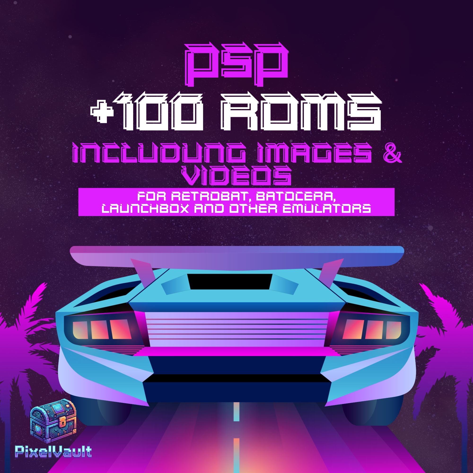 PSP ROMs Pack - 100+ PSP Games for Emulators