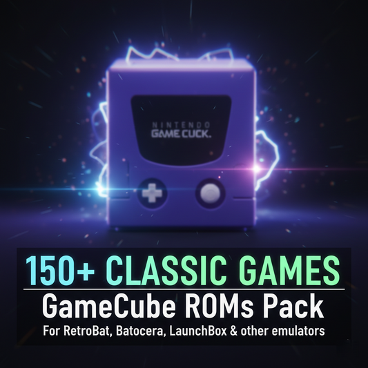 150+ GameCube ROMs Pack - Classic Games for Emulators