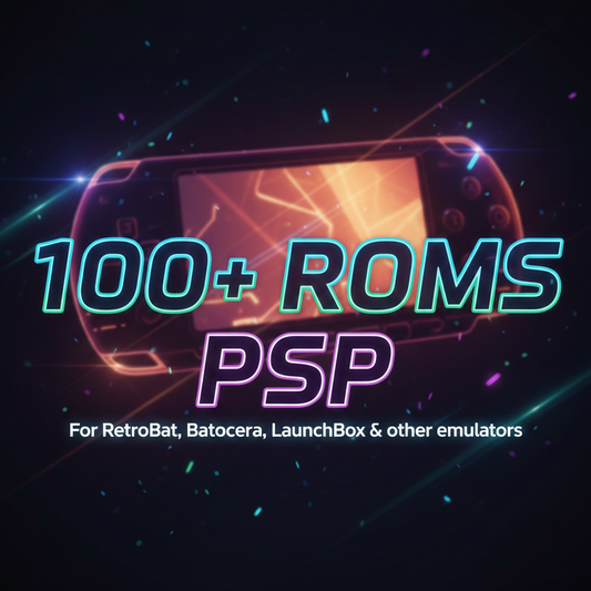 100+ PSP ROMs Pack - Games for Emulators
