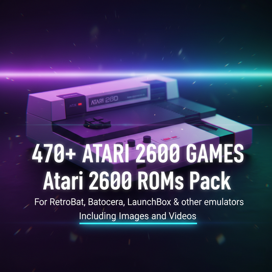 470+  ATARI 2600 ROMs Pack Games for Emulators